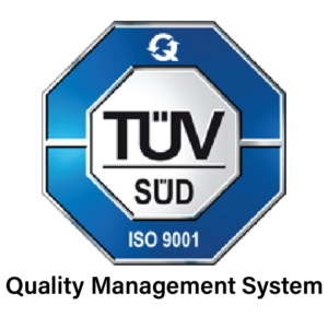 TÜV SÜD ISO 9001 Quality Management System badge for EndoSoft.